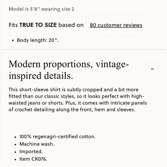 NWT J CREW Gamine eyelet-trim shirt in white - Picture 10 of 10